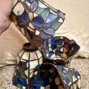 Tiffany & Co. Multicolor Stained Glass Art Piece